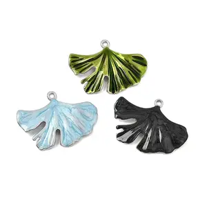 304 Stainless Steel with Enamel Pendants