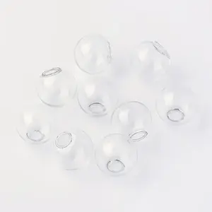 Round Mechanized One Hole Blown Glass Globe Ball Bottles