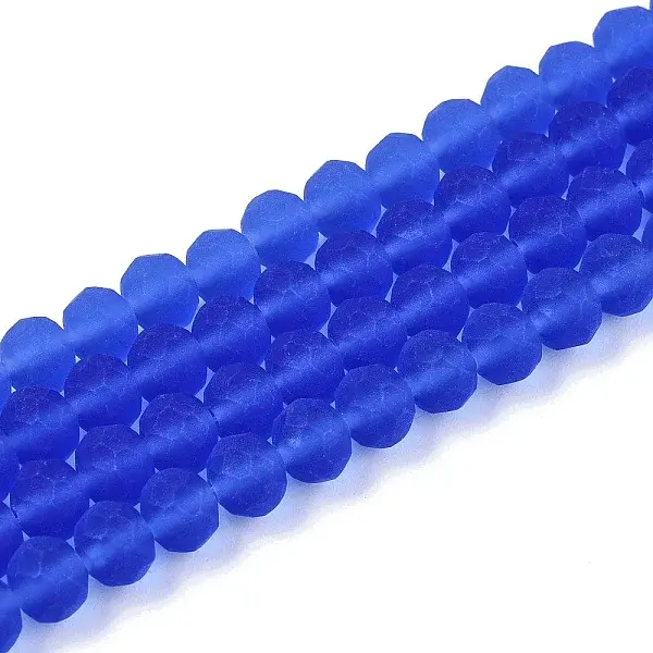 Transparent Glass Beads Strands