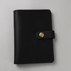 Rectangle Leather Travel Passport Wallet Cover