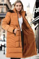 Z6758 DEWBERRY LADIES' COAT-PLAIN PLATE