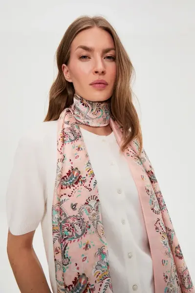 Šála Marisse L-Sz-4939 L. Růžová