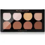Revolution Iconic Lights and Countour Pro paleta na kontury obličeje 13 g