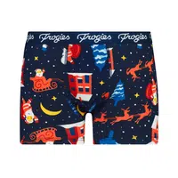 Pánské boxerky Winter story Frogies Christmas