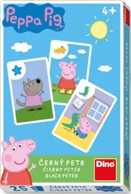 Černý Petr Peppa Pig (poškozené)