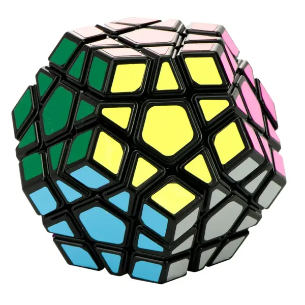 Logická hra hlavolamová PUZZLE KOCKA MEGAMINX 6,7 CM-MOVEO