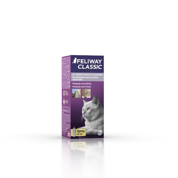 Feliway Classic cestovný sprej pre mačky, 20 ml
