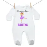 Boodyy Overal Keď vyrastiem budem baletka 98 (2-3 roky)