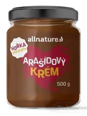 Allnature Arasidovy Krem S Horkou Cokoladou