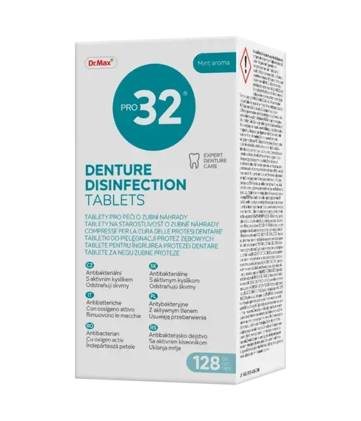 Dr. Max PRO32 Denture Disinfection Tablets