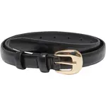Pásek Chunky Buckle černá/zlaté barvy