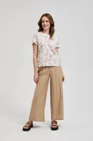 Marisse Women's Blouse L-Ts-4359 Beige