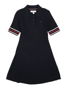 TOMMY HILFIGER Šaty  námornícka modrá / červená / biela