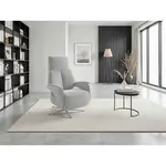 Sit & More RELAXAČNÍ KŘESLO, textil, barvy stříbra