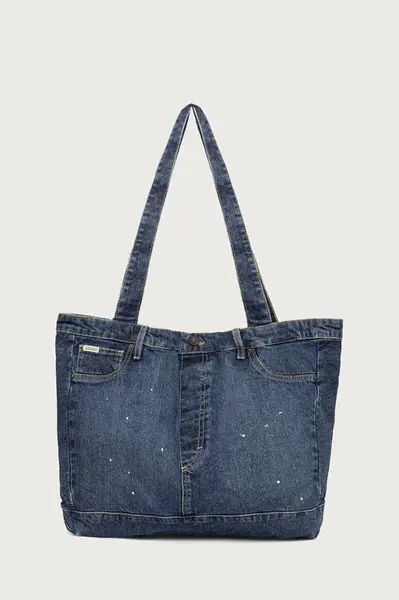 Guess Jeans  látková taška pánská džínová