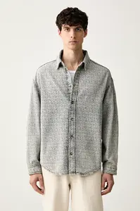 Emporio Armani košile pánská džínová