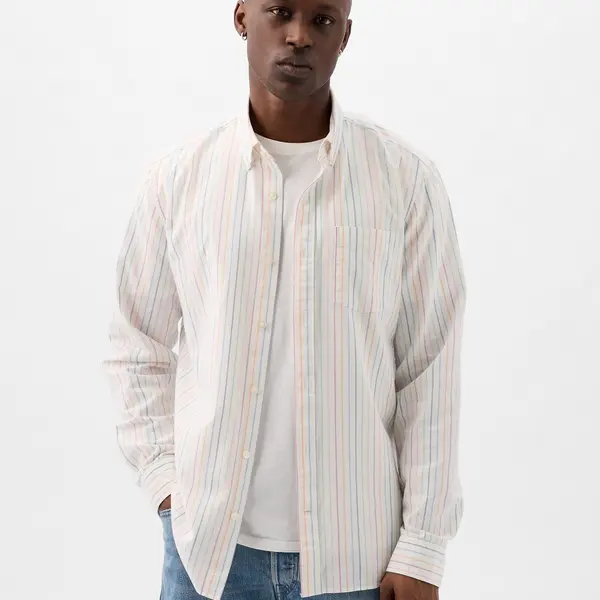 GAP Košile classic oxford standard - Pánské
