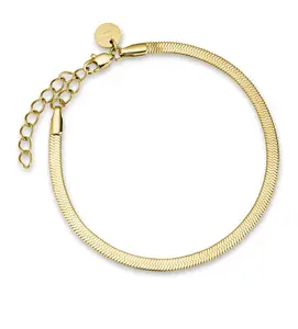 Rosefield Minimalistický pozlacený náramek Hádek Toccombo JTBFS3G-J378