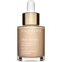 Clarins Skin Illusion Natural Hydrating Foundation rozjasňující hydratační make-up SPF 15 odstín 105N Nude 30 ml