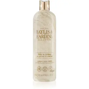 Baylis & Harding Elements Pink Blossom & Lotus Flower luxusní sprchový gel 500 ml