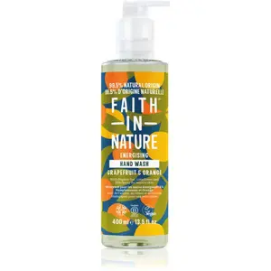 Faith In Nature Grapefruit & Orange přírodní tekuté mýdlo na ruce 400 ml