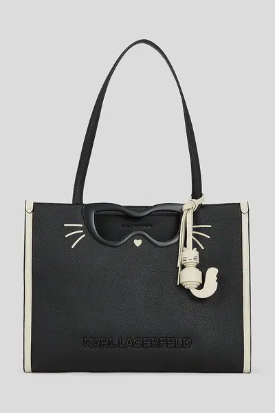 Kabelka Karl Lagerfeld černá barva, A3W30134