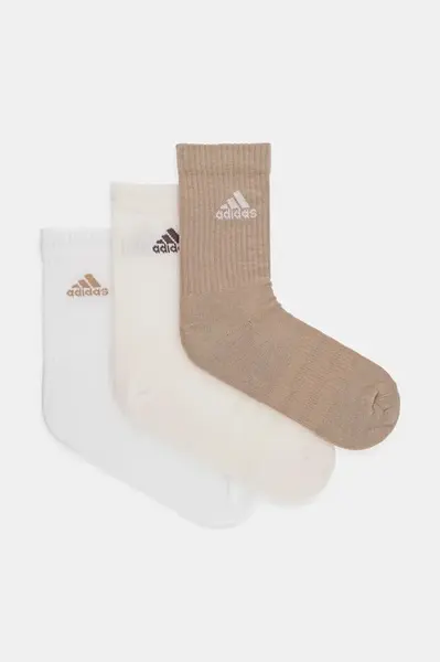 Ponožky adidas C SPW CRW 3P 3-pack bílá barva, JC9383