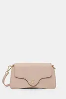 Kožená kabelka Coccinelle béžová barva, E5 SSL 27 01 01