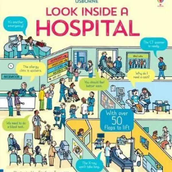 Look Inside a Hospital - Katie Daynes, Zoe Fritz