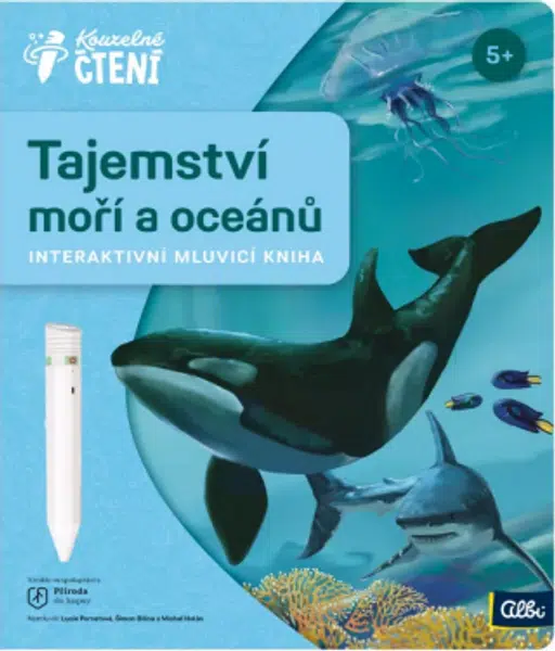 Kniha Tajemství moří a oceánů - Kouzelné čtení Albi