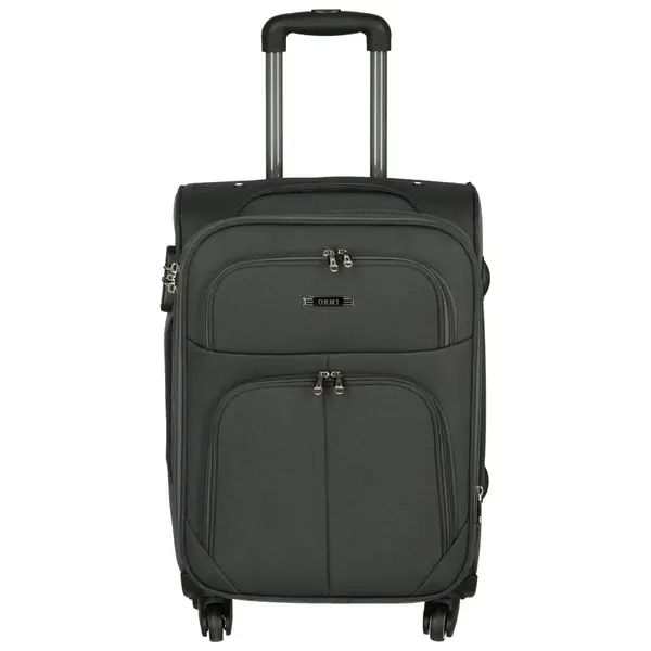 Cestovní textilní kufr tmavě šedý - Ormi Kolman S