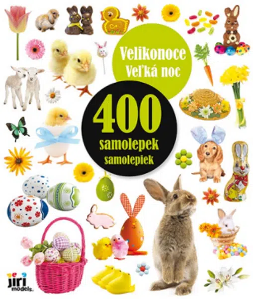 400 samolepek Velikonoce