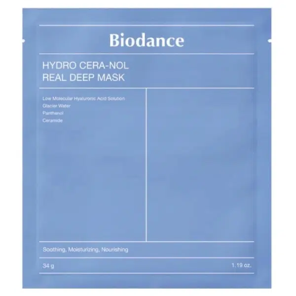 BIODANCE Hydro Cera-nol Hydratační kolagenová maska na obličej 34 g