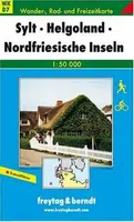 WKD 7 Sylt, Helgoland, Nordfriesische 1:50 000 / turistická mapa