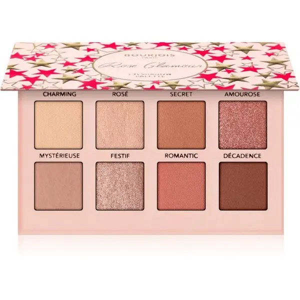 Bourjois Rose Glamour paletka očních stínů 8.5 g