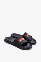 Pánské Pantofle S Logem Big Star Černé