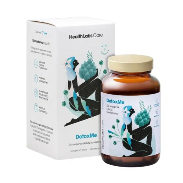 HEALTH LABS CARE DetoxMe - Podpora trávicího systému 90 kapslí