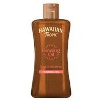 Hawaiian Tropic Glowing Oil tónovací olej 200 ml