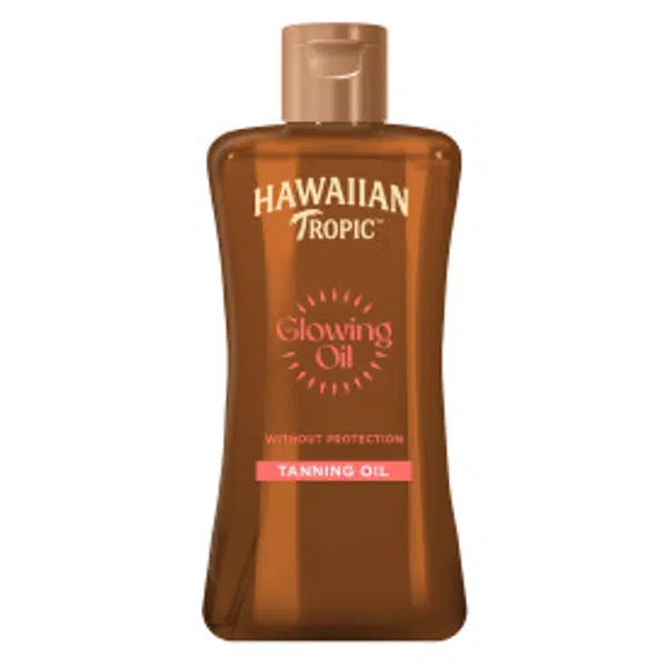 Hawaiian Tropic Glowing Oil tónovací olej 200 ml