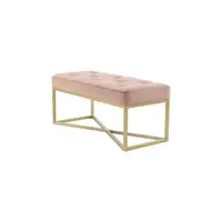 TABURETOVÁ LAVICE, kov, plast, textil, kompozitní dřevo, 90/40/40 cm