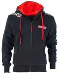 Uni cat mikina team zipper hoodie - l