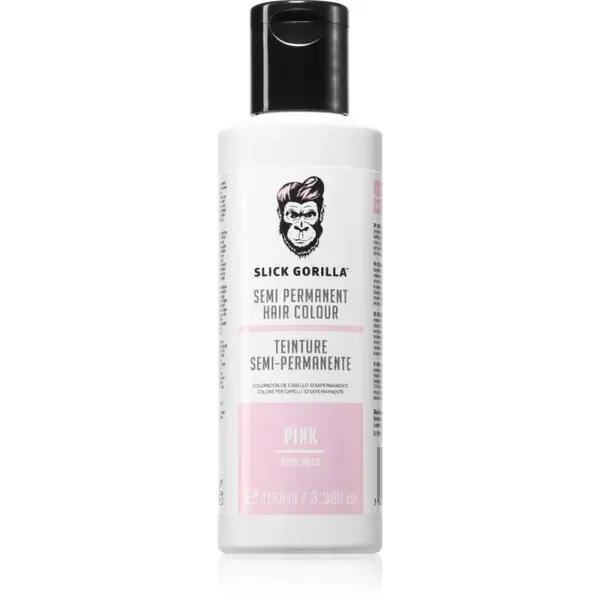 Slick Gorilla Hair Colour barva na vlasy pro muže Pink 100 ml