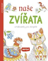 Omalovánky pro dospělé - Naše zvířata