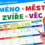 Mozaika - Trhací blok - Jméno, město, zvíře, věc