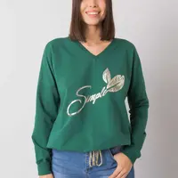 Blouse-RV-BZ-7276.77-dark green