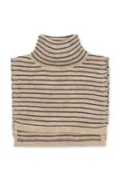 Dětský vlněný nákrčník Konges Sløjd LOULI NECKWARMER béžová barva, KS103501