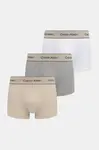 Boxerky Calvin Klein Underwear 3-pack béžová barva, LV00NB4446