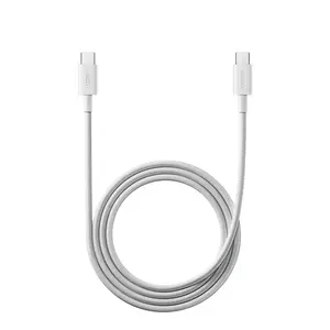 Xiaomi 6A Braided USB-C to USB-C Cable (1m) bílá