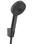 Hansgrohe Pulsify Select S - Set sprchovej hlavice, držiaka a hadice, 3 prúdy, EcoSmart, matná čierna 24306670