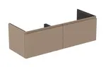 Ideal Standard Finesse - Umývadlová skrinka, 120x44x37 cm, 2 zásuvky, Matt Greige E3389UP